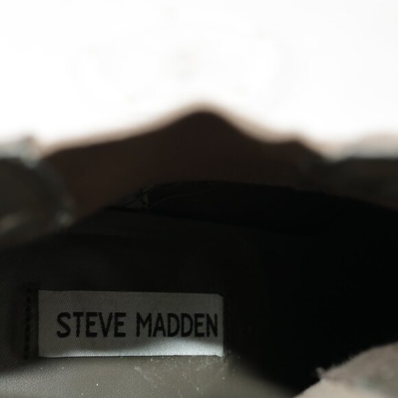 Steve Madden Womens Ravyn Boot Size 9 Taupe Suede Chelsea Block Heel Bootie - Picture 9 of 12